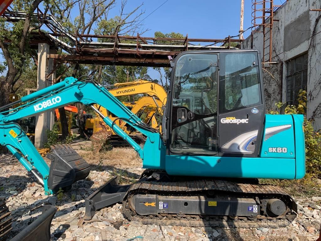 Kobelco SK 60 Pásové rýpadlá