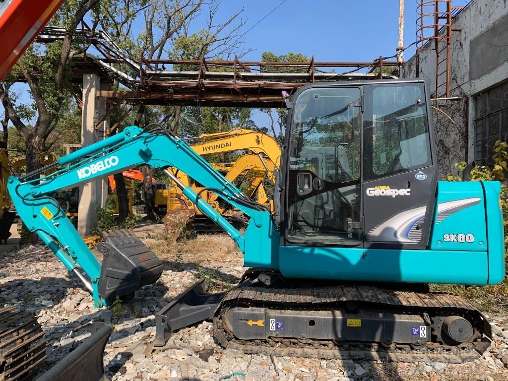 Kobelco SK 60 Pásové rýpadlá