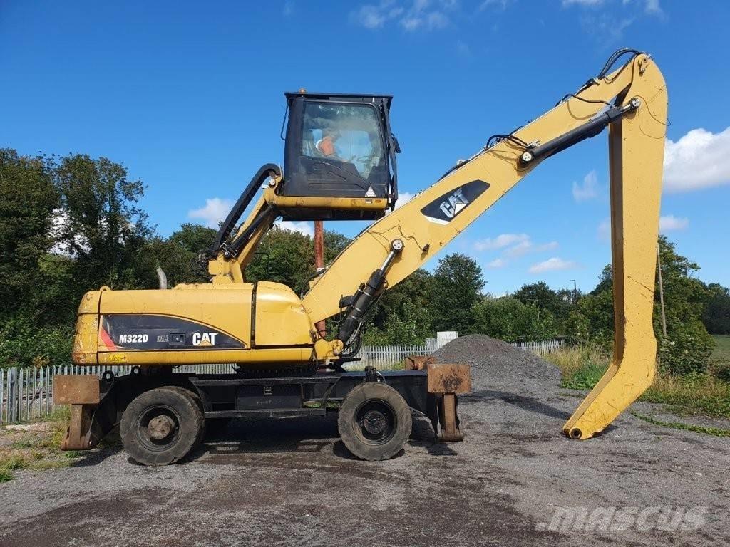 CAT M 322 D MH Stroje pre manipuláciu s odpadom
