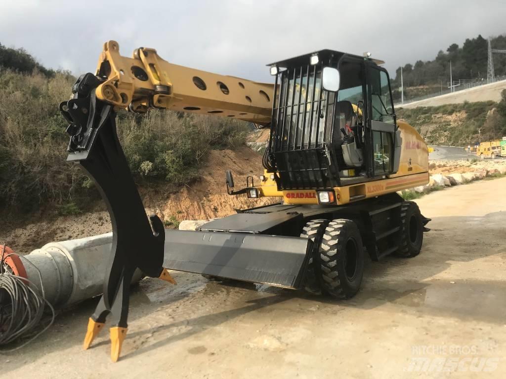 Gradall XL 3300 Ostatné podzemné zariadenia