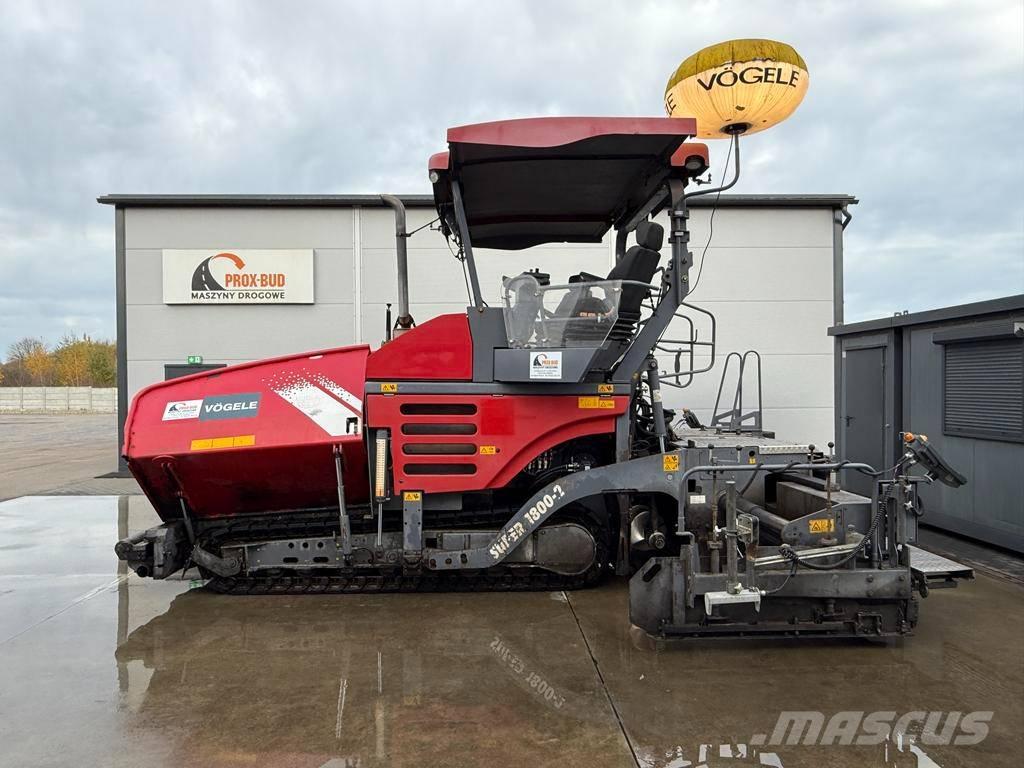 Vögele super 1800-2 Finišéry