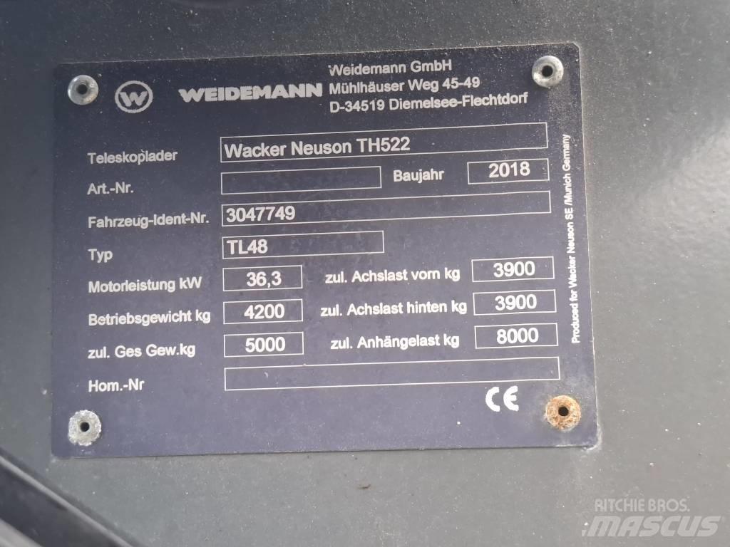 Wacker Neuson TH 522 Teleskopické manipulátory