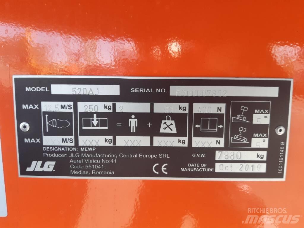JLG 520 AJ Kĺbové plošiny