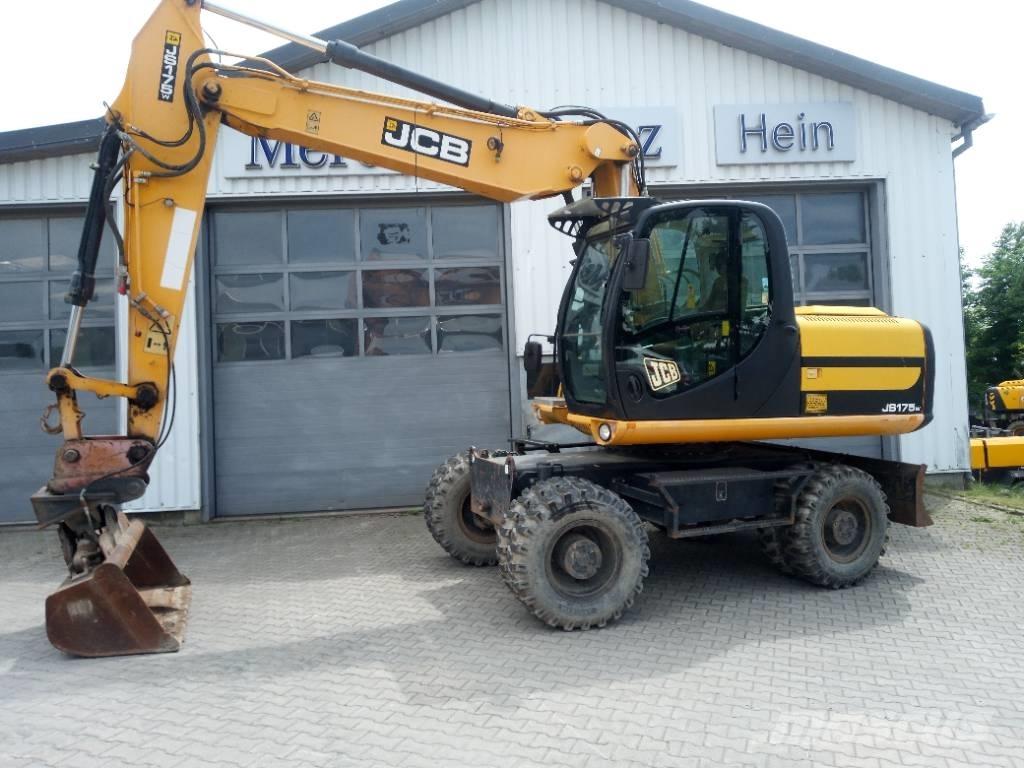 JCB JS 175 W Kolesové rýpadlá