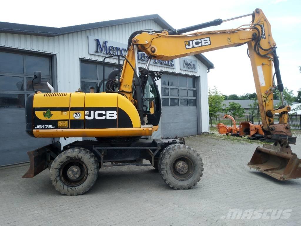 JCB JS 175 W Kolesové rýpadlá