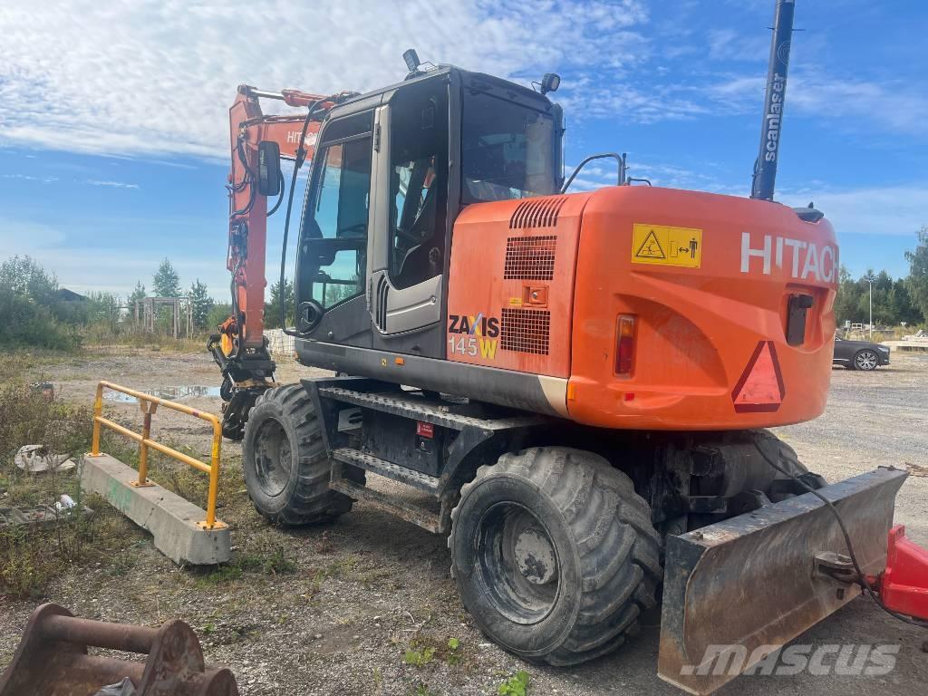 Hitachi ZX 145 W-3 Kolesové rýpadlá