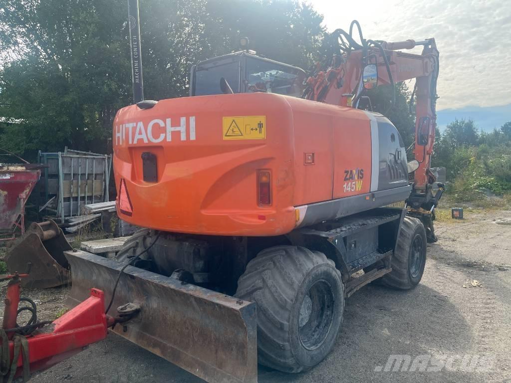 Hitachi ZX 145 W-3 Kolesové rýpadlá
