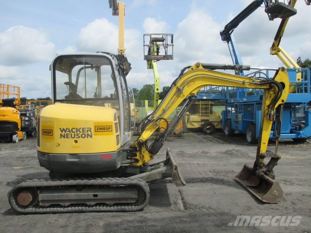 Wacker Neuson EZ 38 Pásové rýpadlá