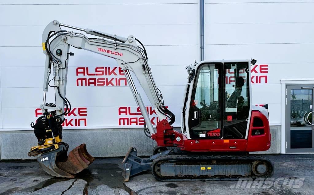 Takeuchi TB 370 Mini rýpadlá < 7t