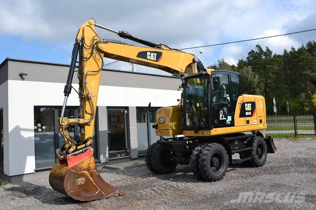 CAT M 314 F Kolesové rýpadlá