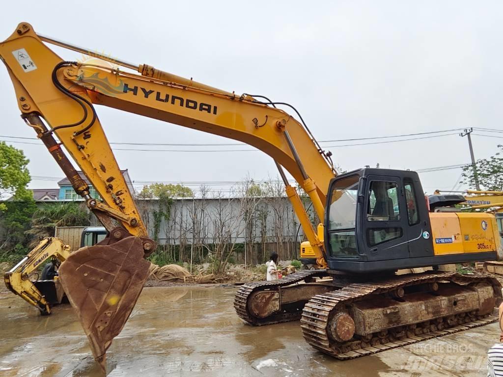 Hyundai R305LC-7 Pásové rýpadlá