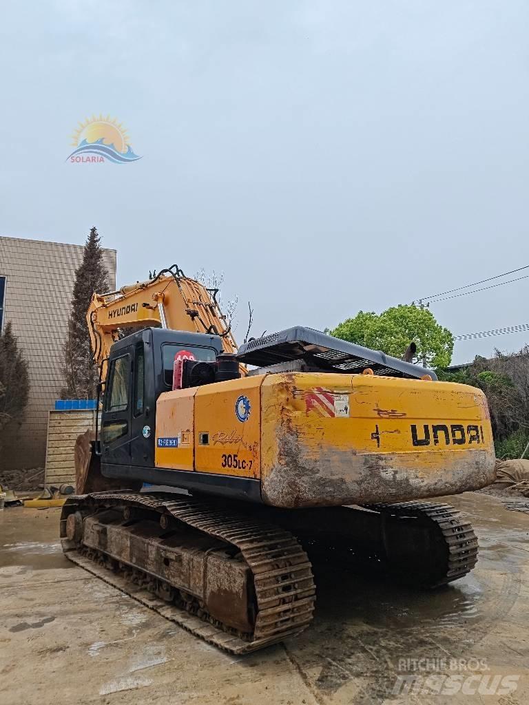 Hyundai R305LC-7 Pásové rýpadlá