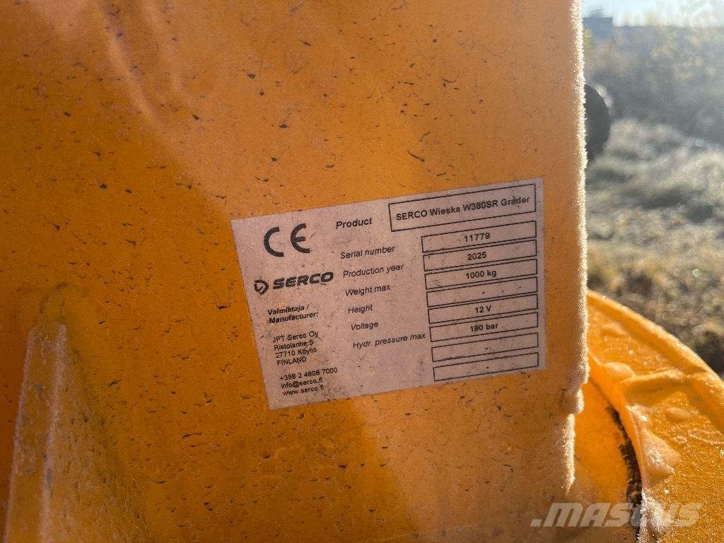 Wieska W380SR2 Ťahané radlice