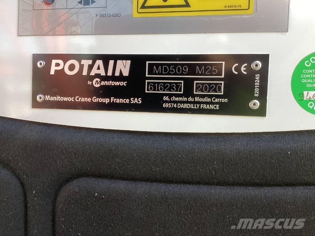 Potain MD509 Stavebné žeriavy