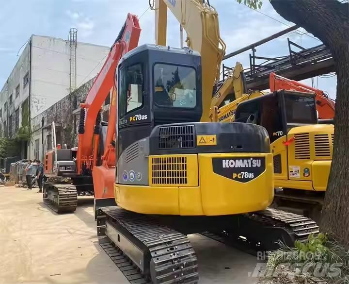 Komatsu PC78US Midi rýpadlá 7 t - 12 t