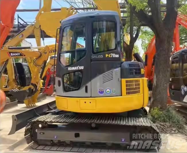 Komatsu PC78US Midi rýpadlá 7 t - 12 t