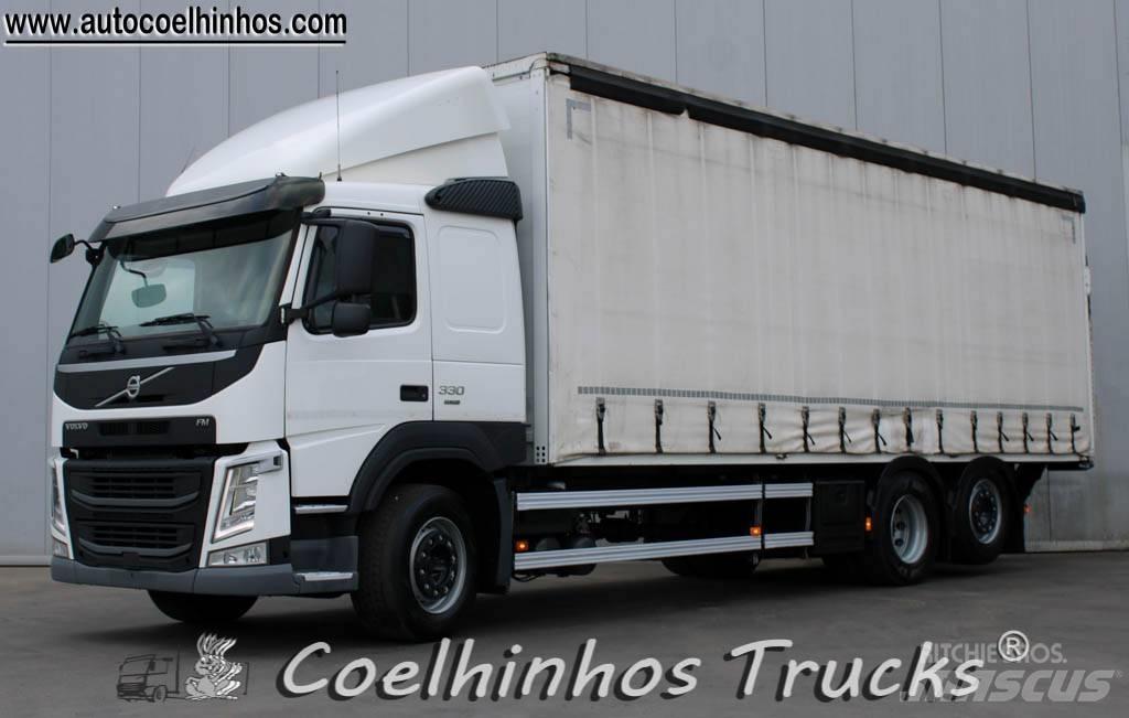 Volvo FM 330 Nákladné vozidlá s bočnou zhrnovacou plachtou