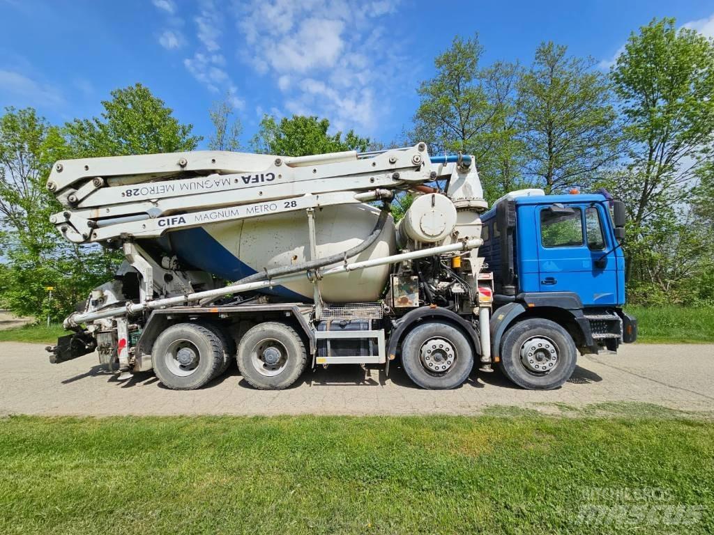 MAN F 2000 (41.410) Nákladné autá s čerpadlami betónu