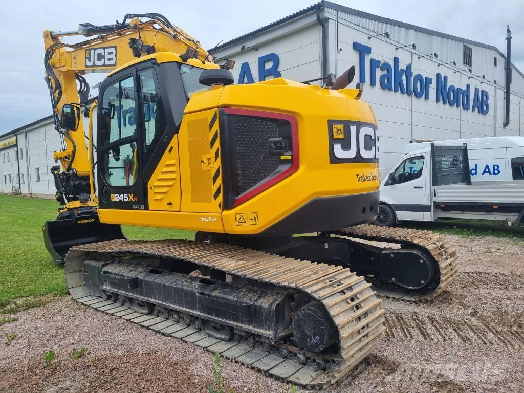 JCB 245 XR Pásové rýpadlá