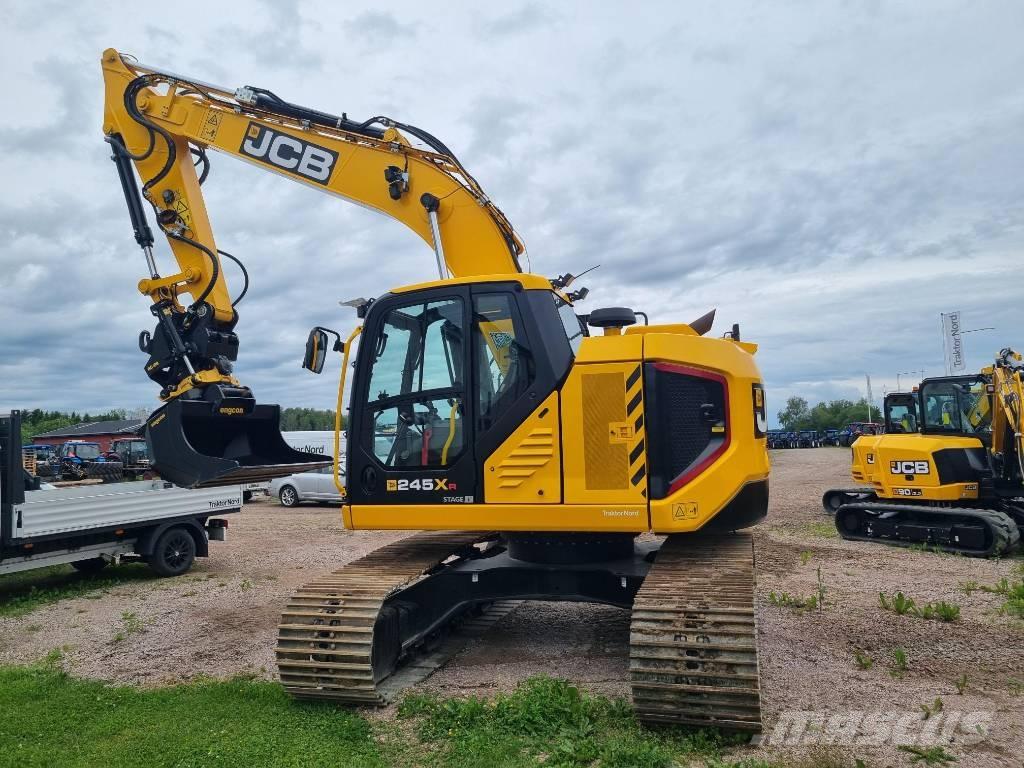 JCB 245 XR Pásové rýpadlá