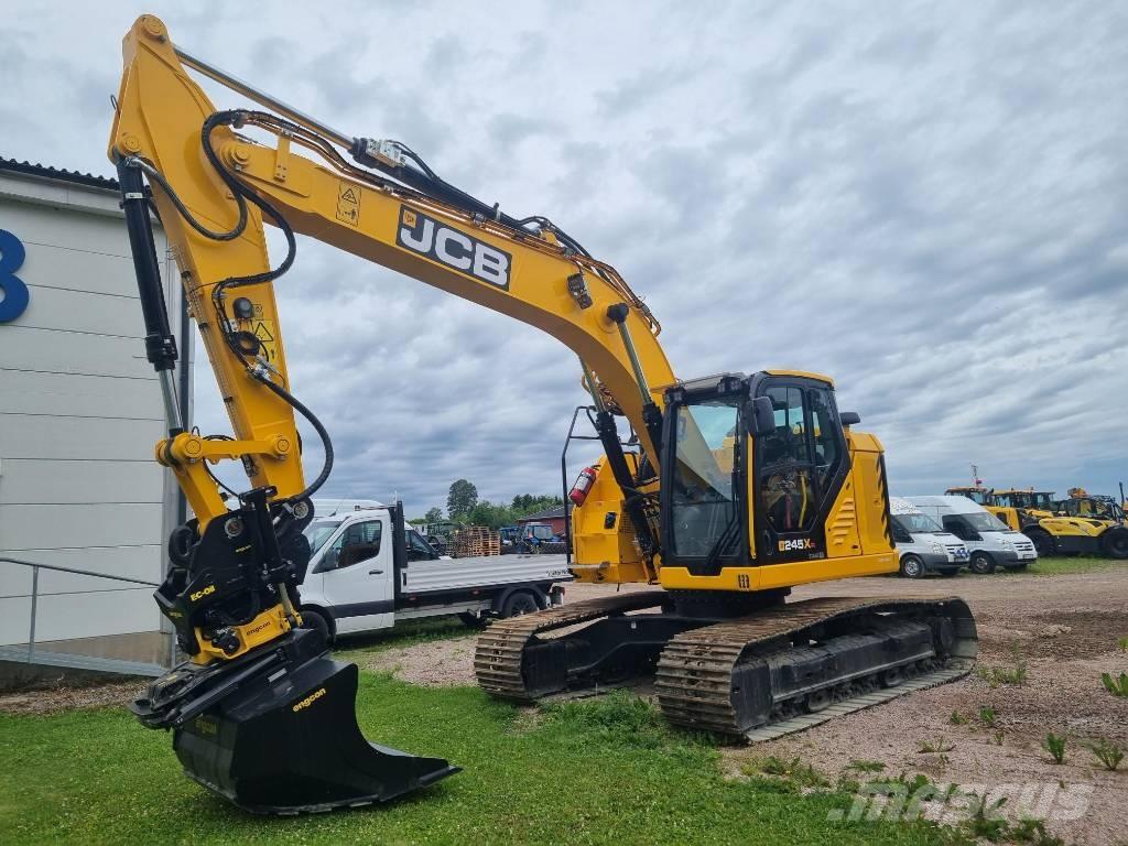 JCB 245 XR Pásové rýpadlá