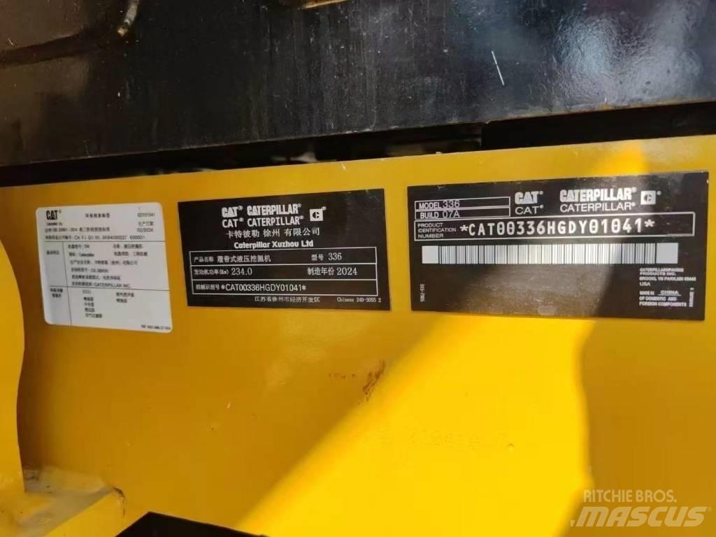 CAT 336 Pásové rýpadlá