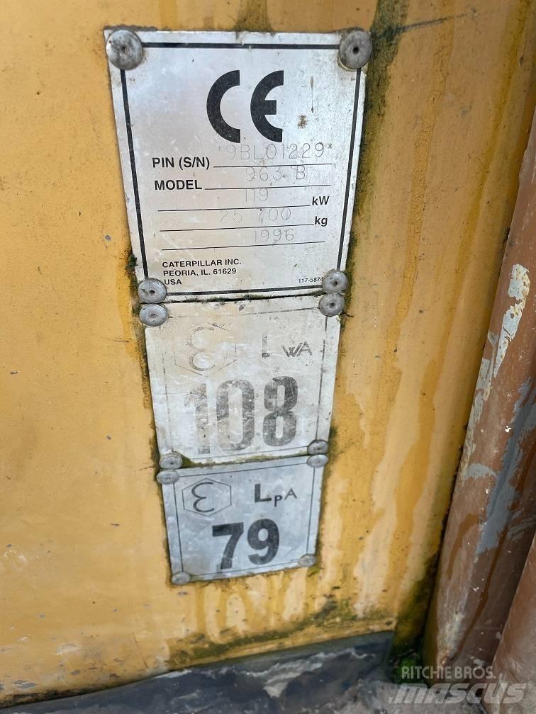 CAT 963 B Pásové nakladače
