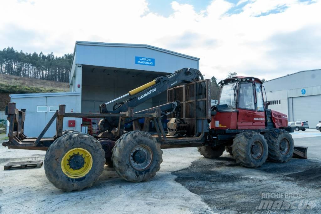 Komatsu 895.1 - 8WD Lesné traktory
