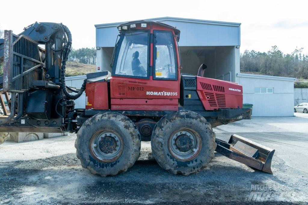 Komatsu 895.1 - 8WD Lesné traktory