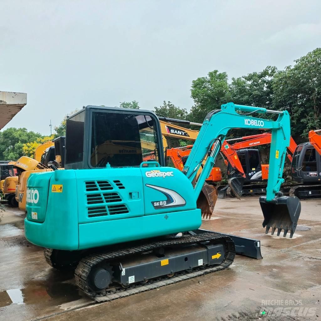 Kobelco SK 60 Pásové rýpadlá