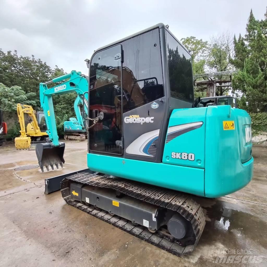 Kobelco SK 60 Pásové rýpadlá