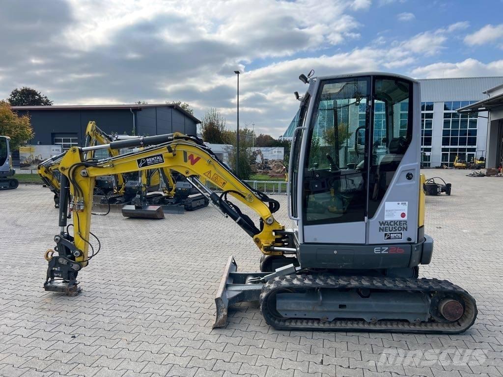 Wacker Neuson EZ26 Pásové rýpadlá