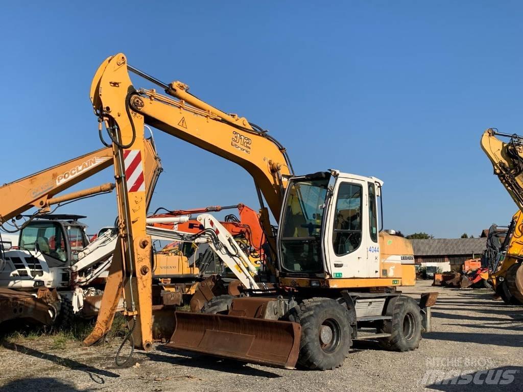 Liebherr A 312 Kolesové rýpadlá