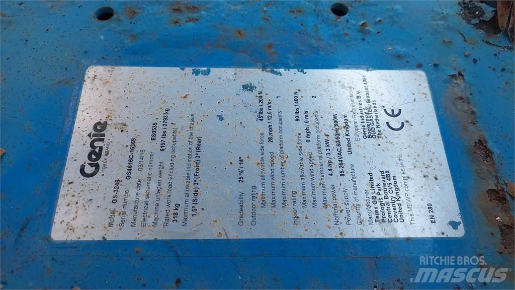 Genie GS3246 Nožnicové zdvíhacie plošiny