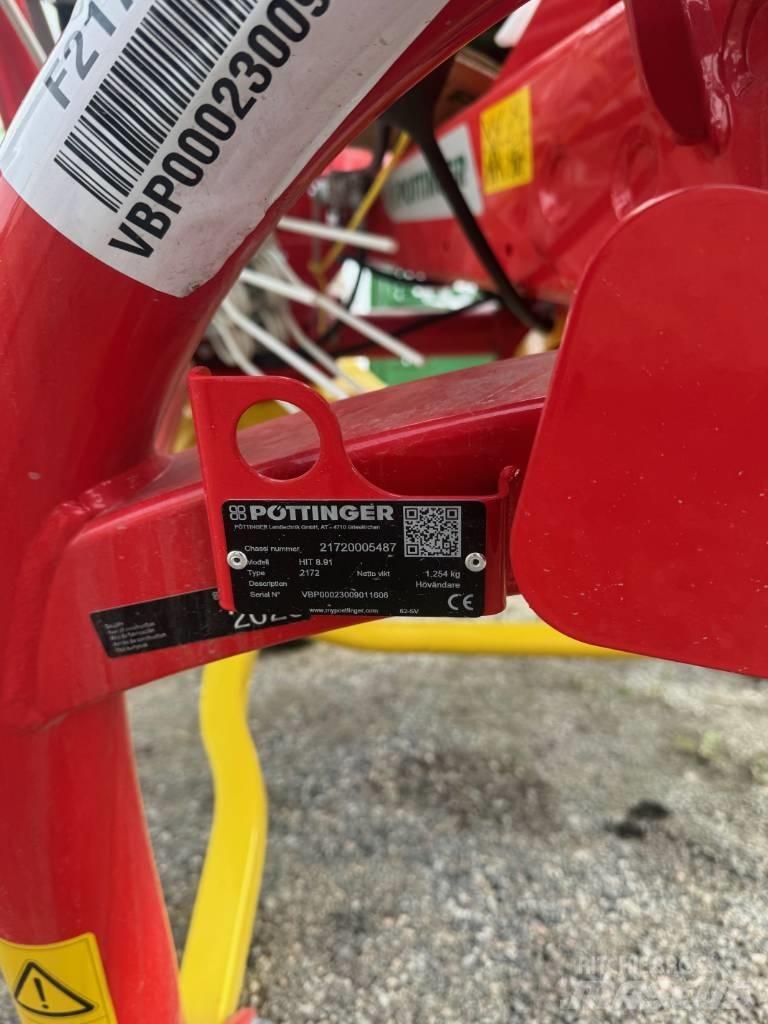 Pöttinger Hit 8.91 Obracače a zhrabovače sena