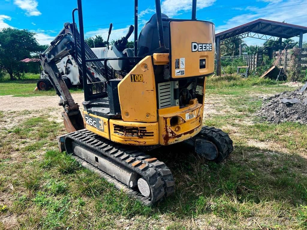 John Deere 26G Mini rýpadlá < 7t