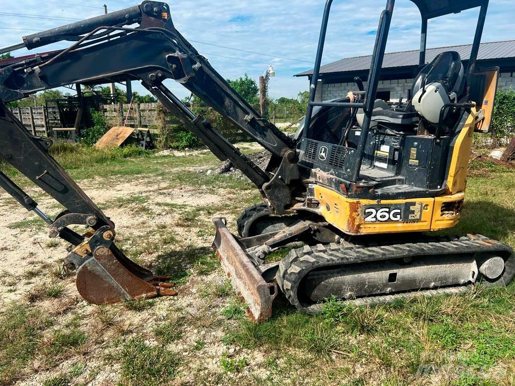 John Deere 26G Mini rýpadlá < 7t