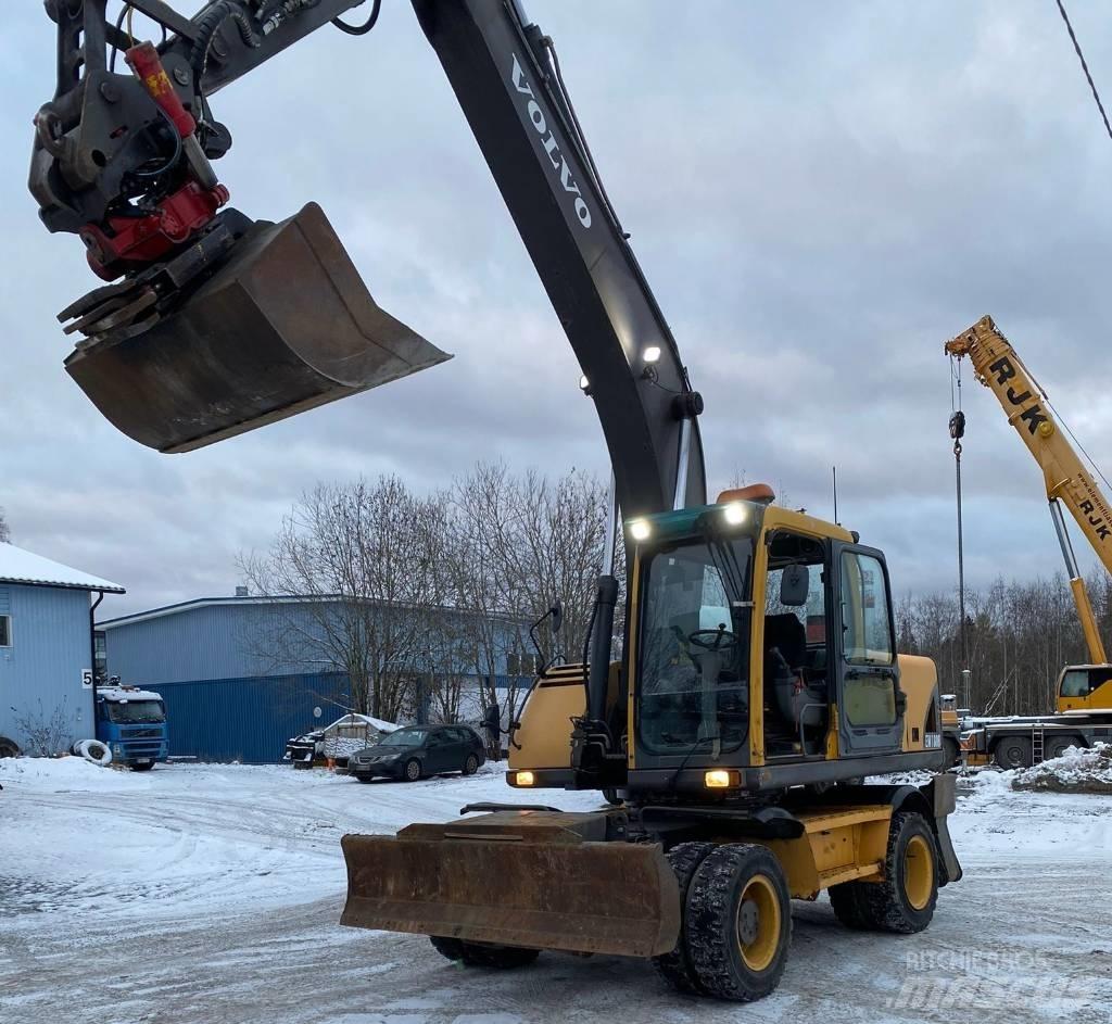 Volvo EW 180 B Kolesové rýpadlá