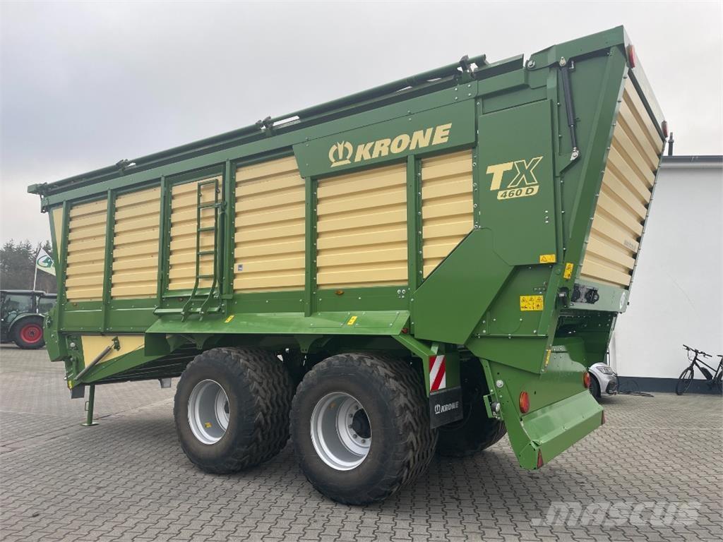 Krone TX 460 D Manipulačné a ukladacie zariadenia