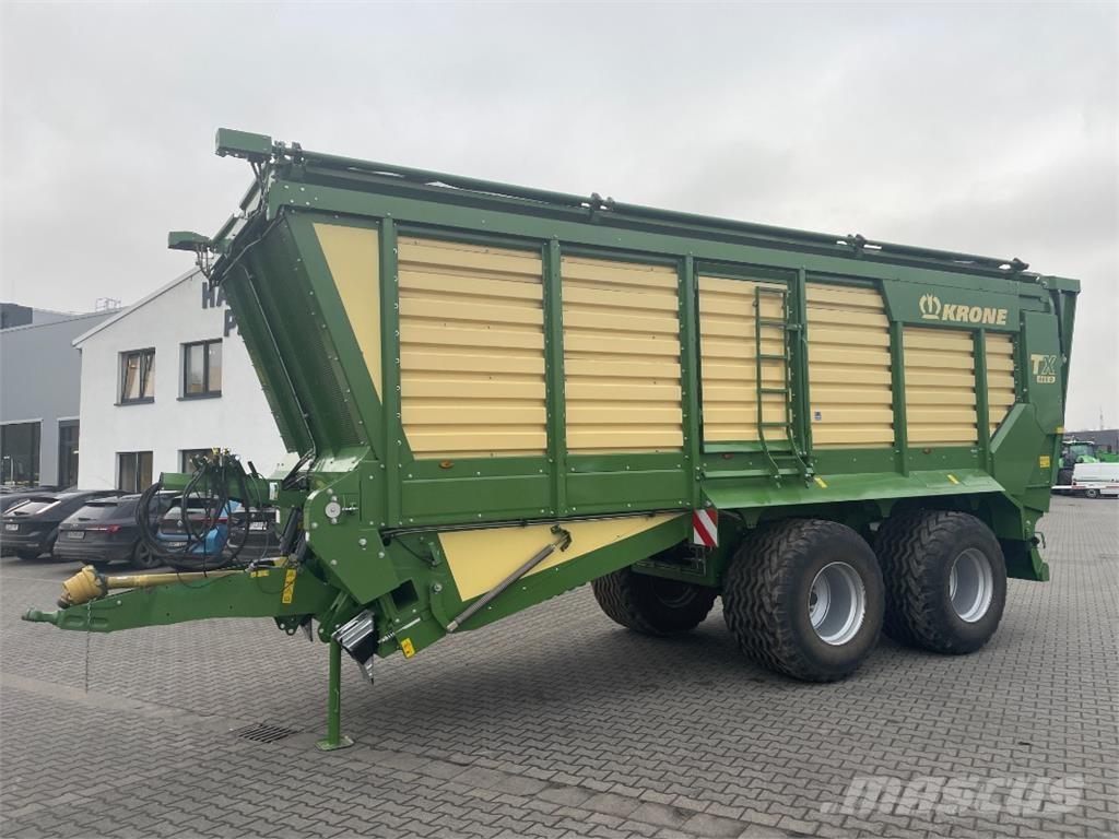 Krone TX 460 D Manipulačné a ukladacie zariadenia