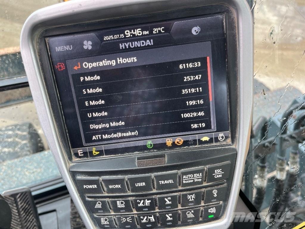 Hyundai HW140 Kolesové rýpadlá