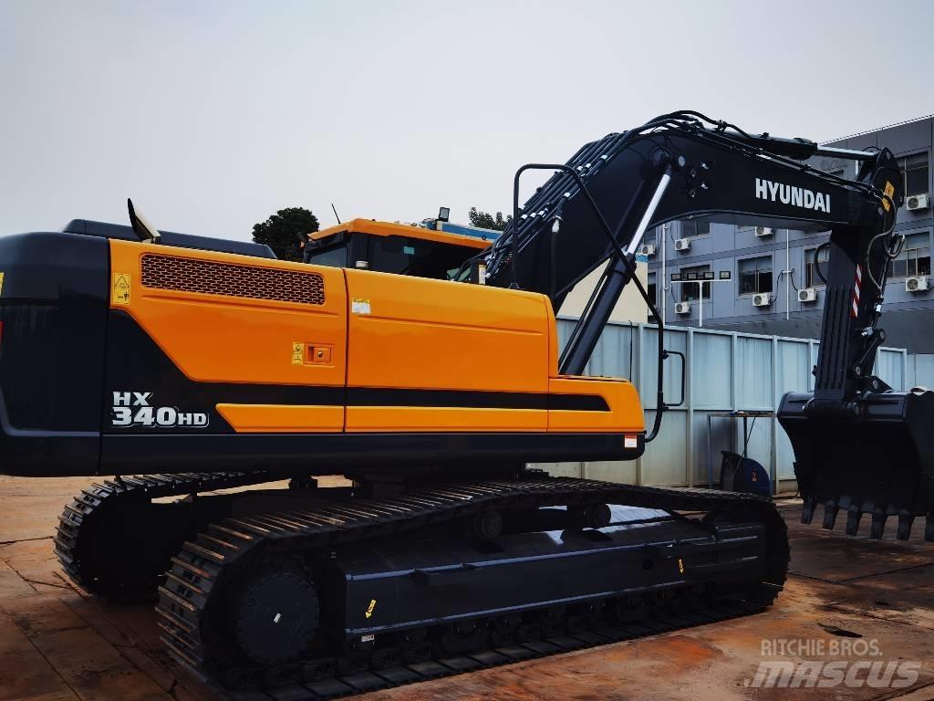 Hyundai HX340 Pásové rýpadlá