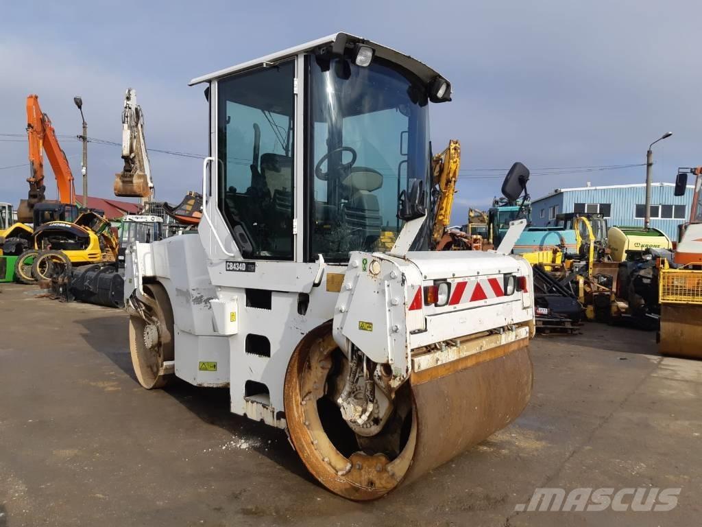 CAT CB 434 D Tandemové valce