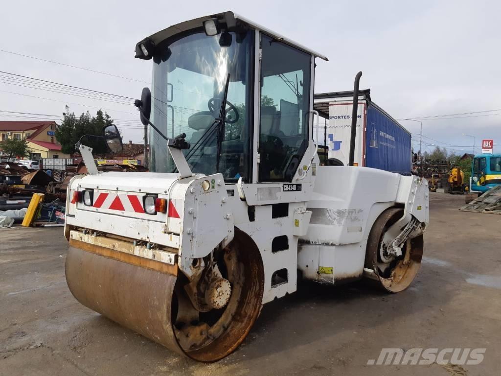 CAT CB 434 D Tandemové valce