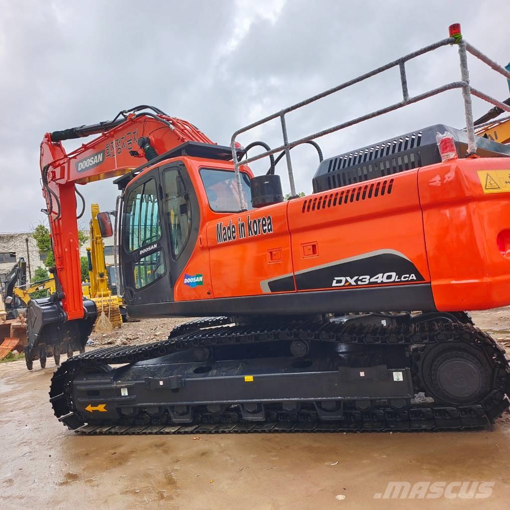 Doosan DX 340 LC Pásové rýpadlá