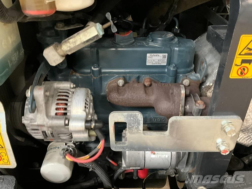 Kubota KX 018-4 Mini rýpadlá < 7t