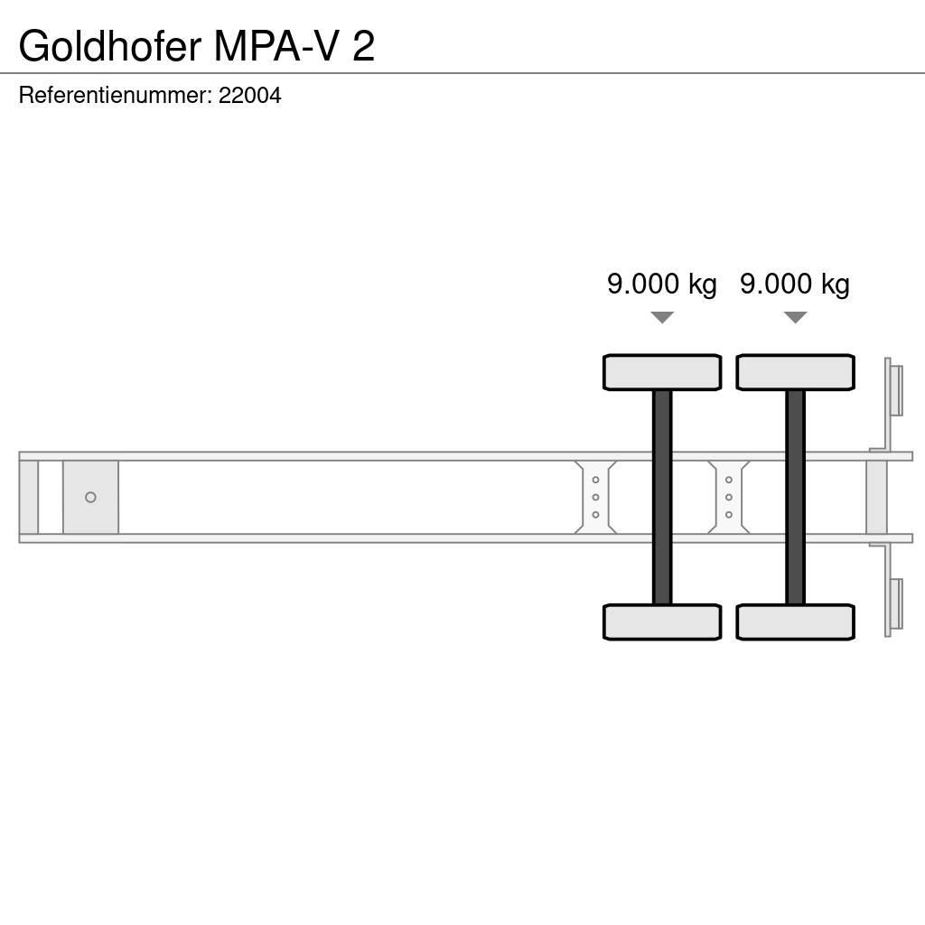 Goldhofer MPA-V 2 Podvalníkové návesy