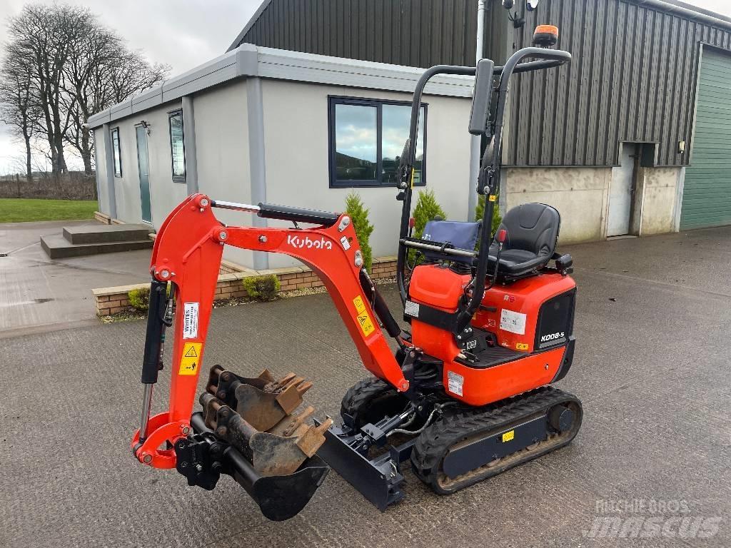 Kubota K008-5 Mini rýpadlá < 7t