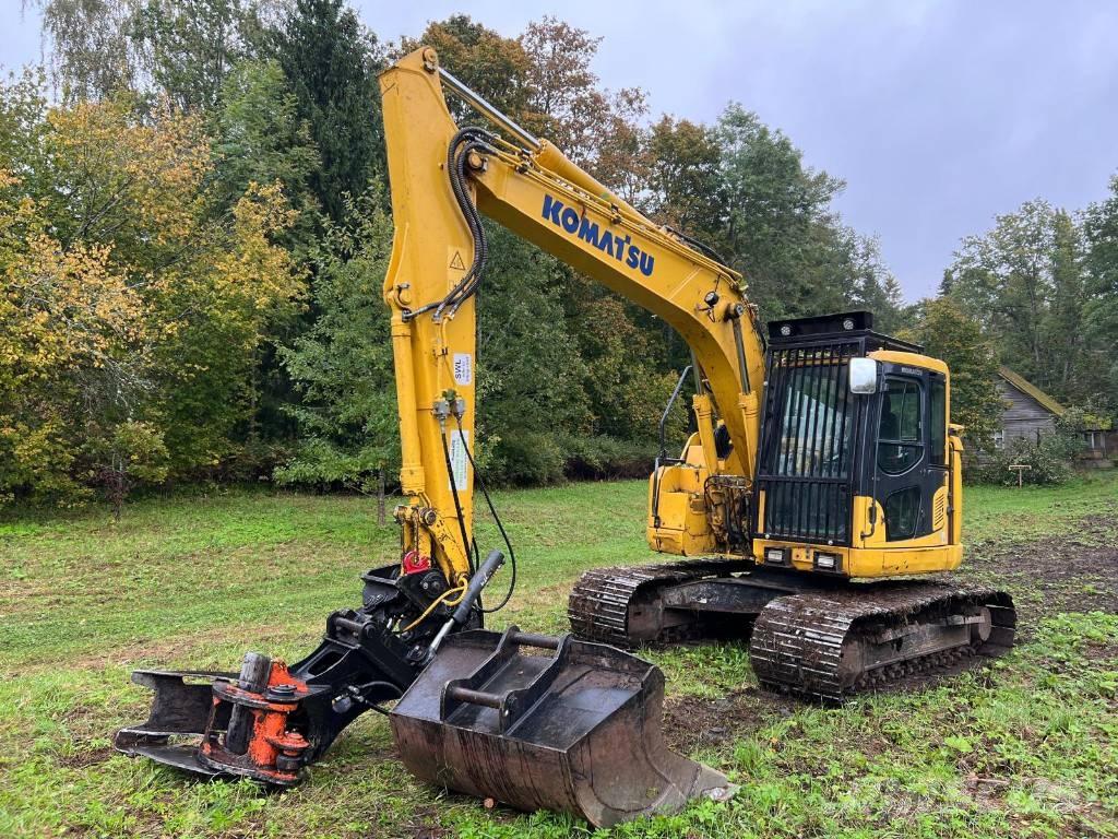 Komatsu PC138US-11 Pásové rýpadlá