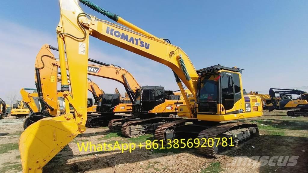 Komatsu PC 200-8 Midi rýpadlá 7 t - 12 t